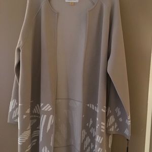 Sale! Calvin Klein cream cardigan sweater